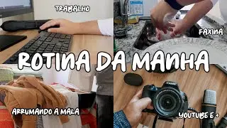 Rotina 5AM, Organizando a casa, Home Office, Arrumando a mala e +