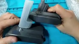 Замена аккумулятора из Китая на пылесосе Dyson