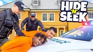 HIDE AND SEEK vs SWAT Team In BETA SQUAD MANSION