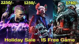 Get 15 Games Absolutely Free | Holiday Sale