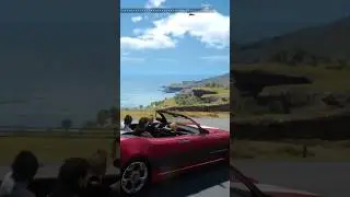The Regalia exits a tunnel in slow-mo | Final Fantasy XV