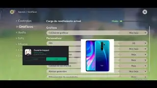 rendimiento genshin impact en redmi note 8 pro