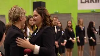 12.B szalagtűzés - Szalagavató 2019