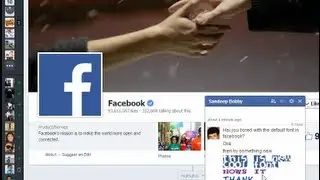 Use Cool Fonts In Facebook Chat