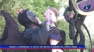 DOMANI A CAMPOBASSO LA SFILATA DEI MISTERI AL CENTRO DEL CORPUS DOMINI