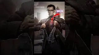 How does Superman hide his identity? || 