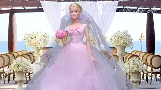 Barbie Wedding Day Routine! Play Dolls stories for kids