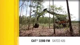 Cat® 320D FM with SATCO® 420 - Eucalyptus
