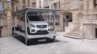 Вот так гаражи! Экономим место!