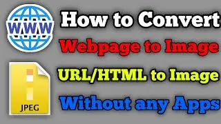 How to convert URL to Image // Convert URL to Jpg,png