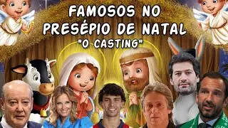 FAMOSOS NO PRESÉPIO DE NATAL - 