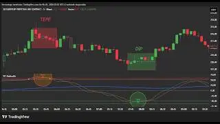 A GREAT BOTTOM AND TOP HUNTER INDICATOR IN A 5-MINUTE PERIOD...!!!