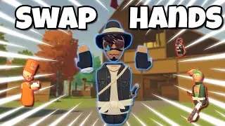 Rec Room BUT My HANDS Are FLIPPED?!? | Rec Room Challenges