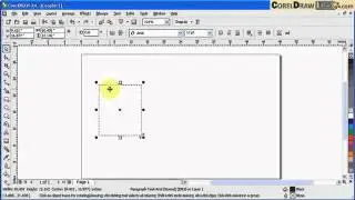 Changing the default text in CorelDraw