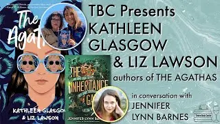 Kathleen Glasgow & Liz Lawson with Jennifer Lynn Barnes!