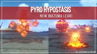 [NEW INAZUMA LEAK] PYRO HYPOSTASIS BATTLE! GENSHIN IMPACT!