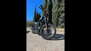 Замена Масла на Harley Davidson Sportster Iron 2012 года