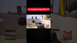 Bro thought he won the race 