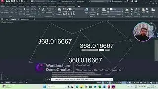 How to divide Irregular plot into equal parts using CD plugin in AutoCAD
