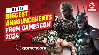 Biggest Game Reveals from Gamescom 2024 | IGN Fix