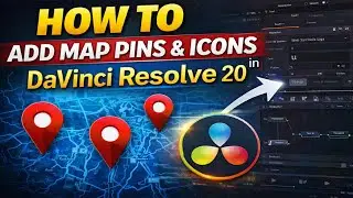 How to Turn Text Into Icons in DaVinci Resolve 20 