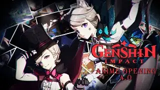 Genshin Impact Anime Opening - 【Fontaine Arc - part 1】 -『  Hello,world! 』by  BUMP OF CHICKEN
