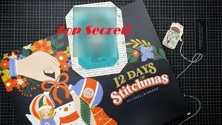 Spellbinders 12 Days of Stitchmas Advent Calendar, Day 6: No Spoilers in Title, Felt Ornaments!