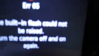 Canon error 05