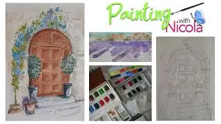 Painting with Nicola - presents a new painting with a bit of 'oh la,la'