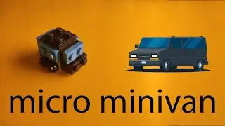 cubic lego minivan