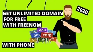 Unlimited Free domain [2020] with Freenom | 100% Live Proof | With Phone