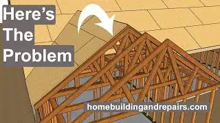 Repair Suggestions For New Truss Roofs That Don't Line Up With With Existing Truss Roofs
