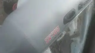 ПВХ лодку отмыть легко!!!