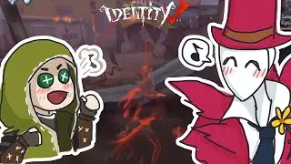 Friendly Ripper & Mercenary play together || Identity V