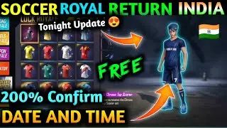 Jersey Royale Return Date Confirm | Jersey Royale Kab Aayega | Soccer Royale Return | FF New Event