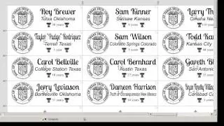 Autocondensing text with CorelDRAW Print Merge