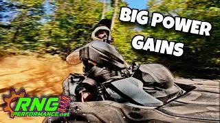 Testing Gen 3 CFMOTO CFORCE w/RNG Performance Tune & Clutch Kit | high speed Driving
