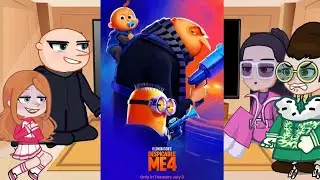 Despicable Me 4 react to Themselves /TikToks/ |Gacha Life|