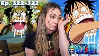MY HEARTTT!! 😭😭 - ONE PIECE Episodes 322 & 323 REACTION!