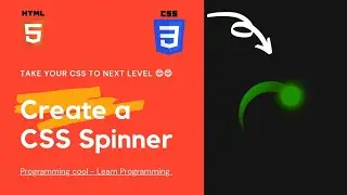 CSS Loader | Creat Spinner Using CSS 🔥🔥 
