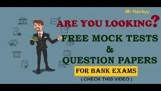 How to  Attend PRIVATE BANK EXAM Mock Tests for All Aspirants 2020 (  தமிழில் ) | Mr Hackyy