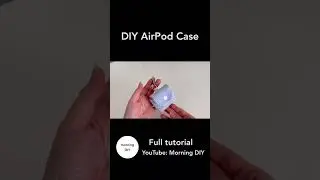 #shorts DIY AirPods case full tutorial 👉 https://youtu.be/rAuZBRBLJHU