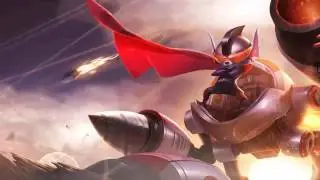 Super Galaxy Rumble Login Screen - League Of Legends Animation Theme Intro Music Song Official