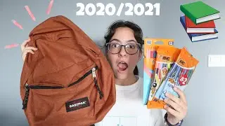 MEU MATERIAL ESCOLAR 2020/2021 || BACK TO SCHOOL #1
