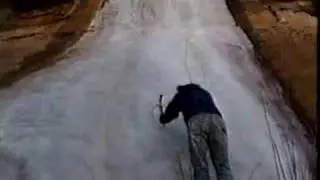 Solo Ice Climbing in Zion
