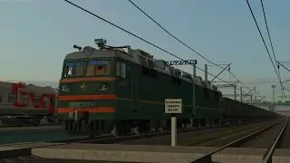 ZDSimulator | Смоленск - Орша | ВЛ80Т с грузовым поездом