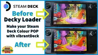 Steam Deck Decky Loader - Improve your Steam Deck and make those colours POP!