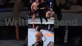 Written legend##ufc #legend #khabibnurmagomedov #amazing #shorts