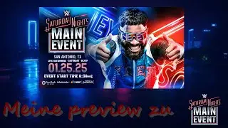 Mit einem Yeet zum Champion ??? Meine Saturday Night Main Event Preview