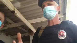 Буйнакские менты с искусственными .... палками колымять! .